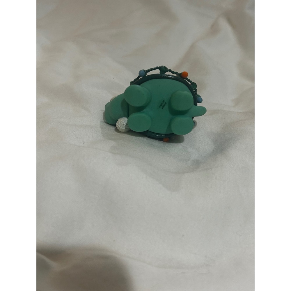 Vintage 1988 Enesco Santa Turtle Christmas Ornament Chris Davenport 558559 - Picture 4 of 5